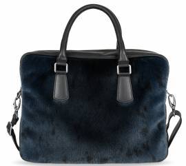 Business Bag, Blue Sealskin